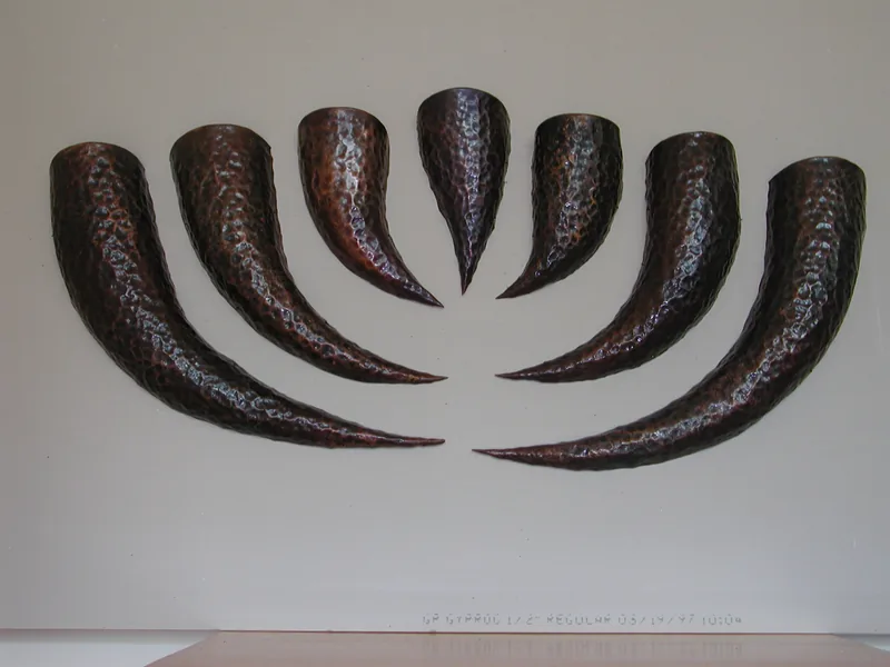 Seven branch menorah
