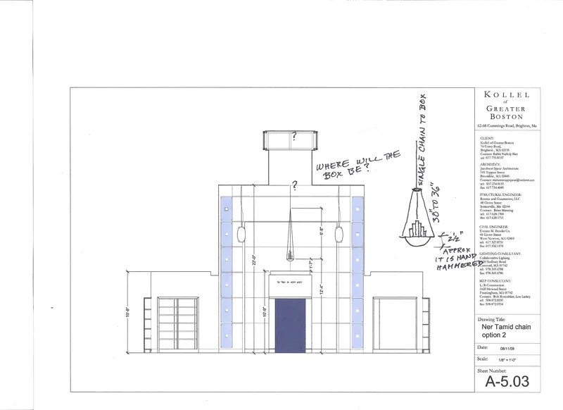 Kollel of Greater Boston, Drawing