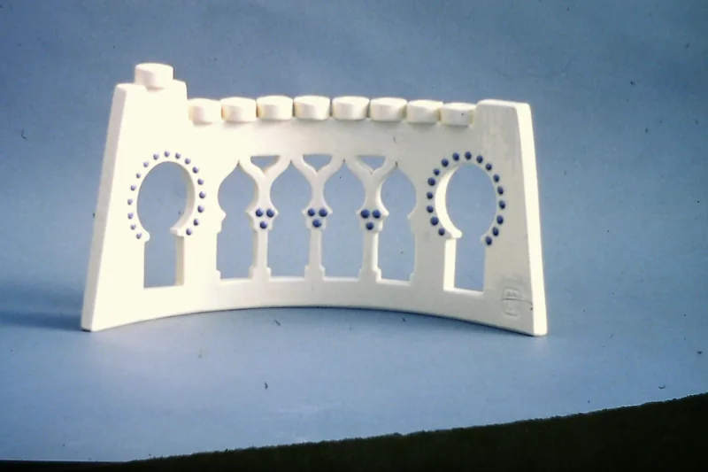 Moorish menorah
